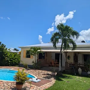 Charmante Creole Climatisee, Jardin Tropical Et Piscine Prives Villa